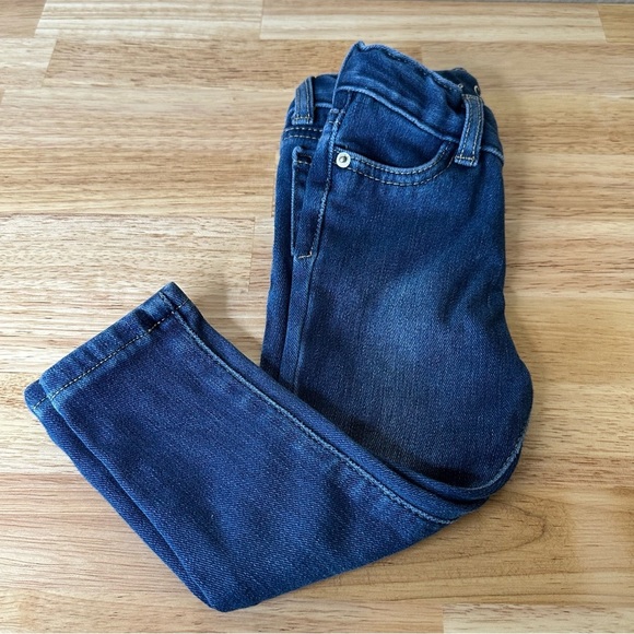 CAT & JACK BABY GIRL BLUE DENIM JEGGING SIZE 18M - Picture 8 of 8